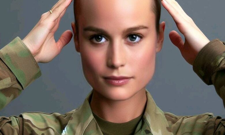 Brie larson pixie cut