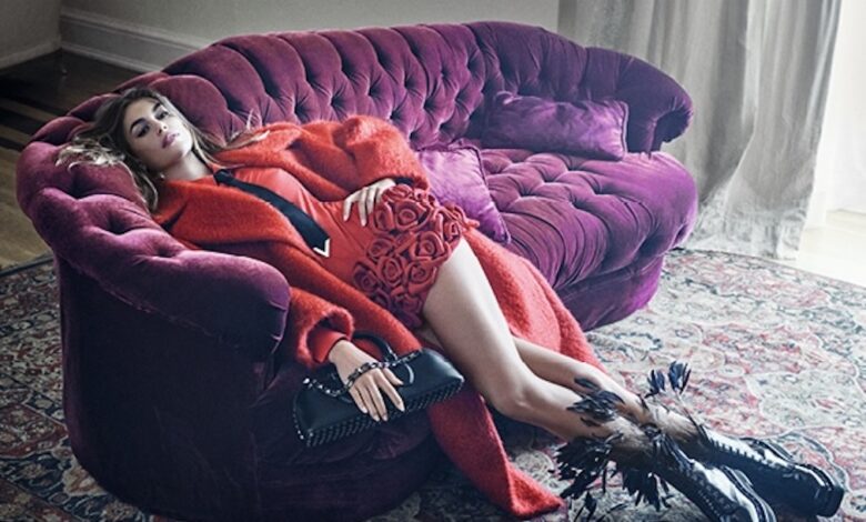 Kaia gerber alessandro michele valentino