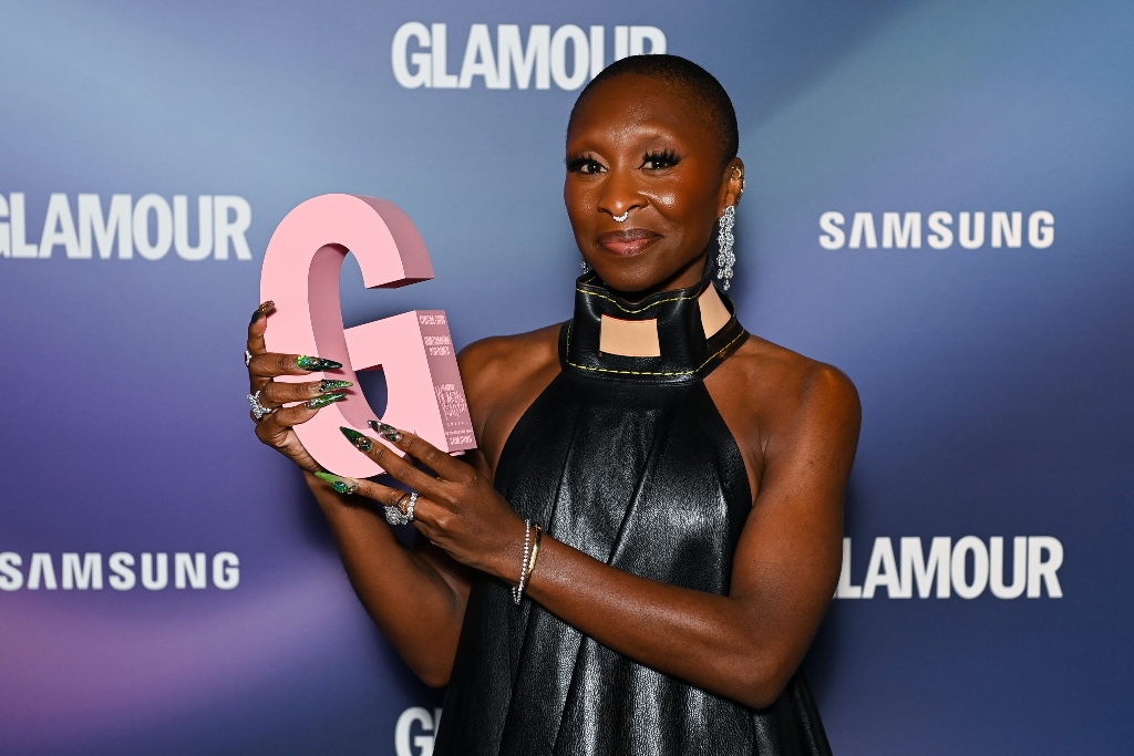 Cynthia erivo wicked louis vuitton dress