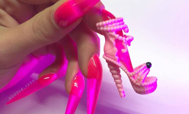 Impossible beauty wild lashes extreme nails