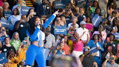 Lady gaga kamala harris philadelphia rally