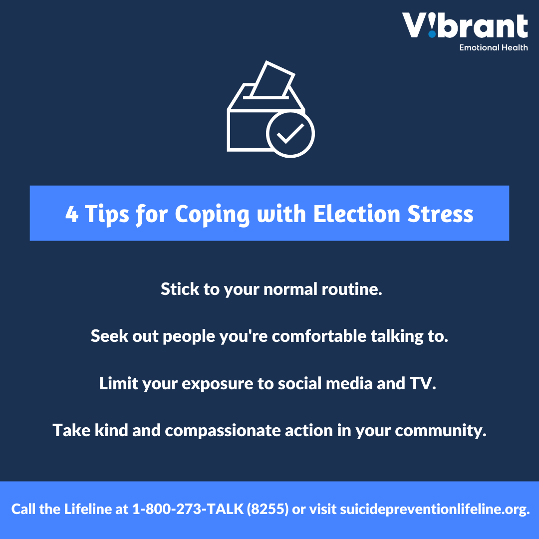 What to do if election doesnt go as hoped mental health