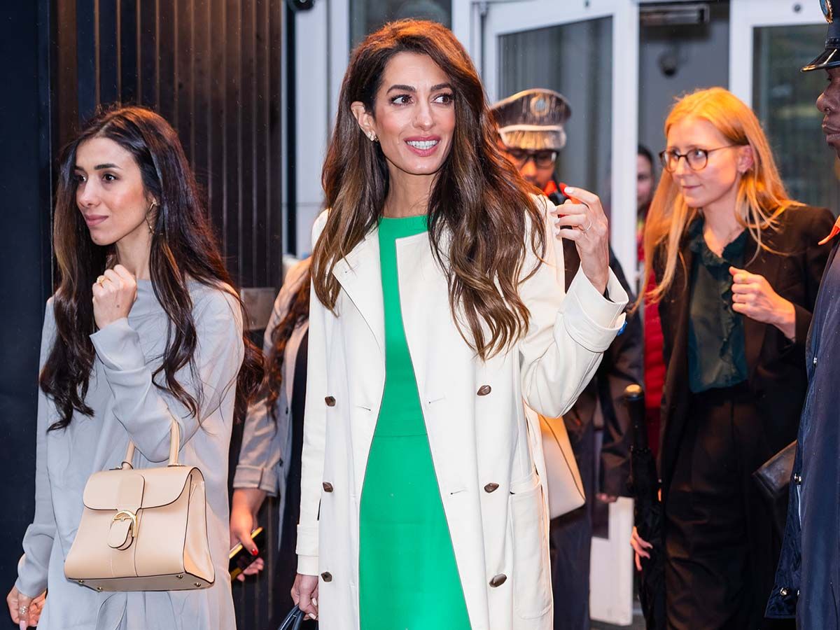 Amal clooney boho chic