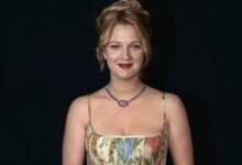 Drew barrymore ever after gala gown designer